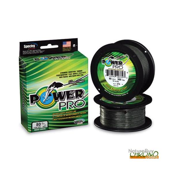 Tresse Power Pro Moss Green 0.28mm 275m