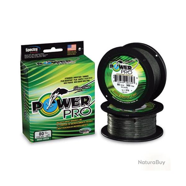 Tresse Power Pro Moss Green 0.28mm 275m