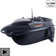 Navicarp Bateau Amorceur Insider – Portée 200m, Charge 3.6kg, Autonomie 2h, Cruise Control, Catamaran