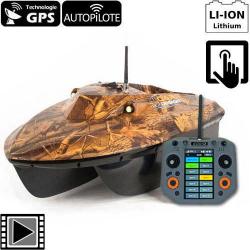 Bateau Amorceur Carp Design V70 Evo+ GPS Camo