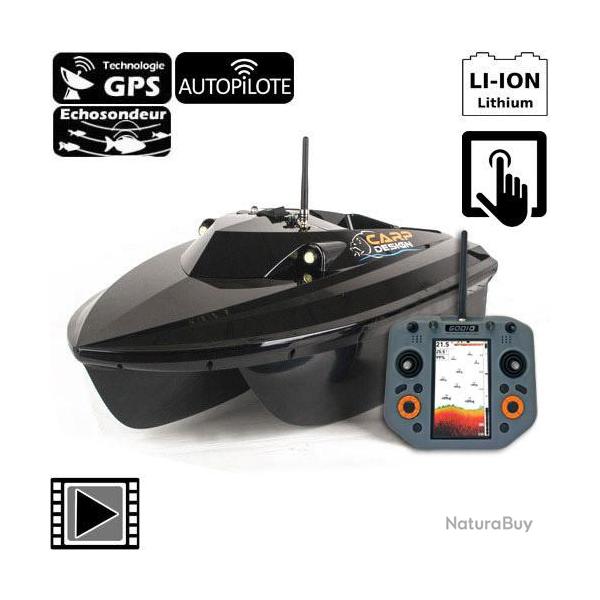 Bateau Amorceur Carp Design V70 Evo+ Echo GPS