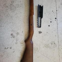 Crosse bois ruger mini 14