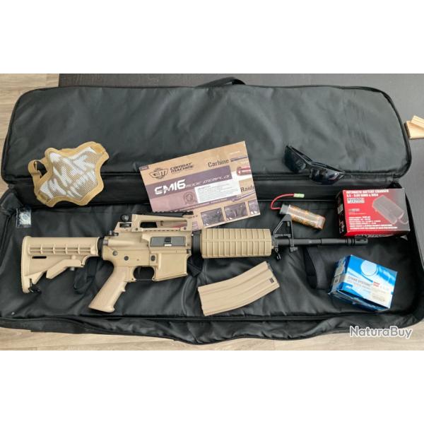 AirSoft Guns - CM16 Carabine + accessoires