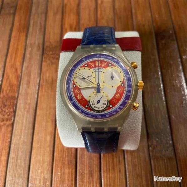 MONTRE SWATCH VINTAGE CHRONOGRAPH COLLECTION COLLECTOR 