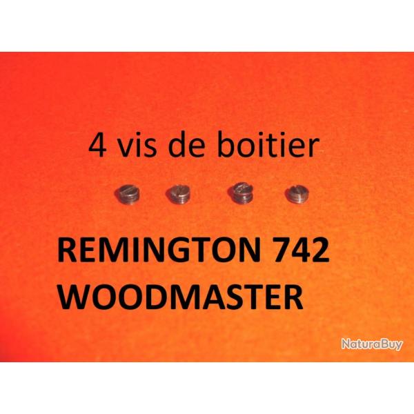 4 vis de dessus de boitier carabine REMINGTON 742 WOODMASTER - VENDU PAR JEPERCUTE (J2A248)