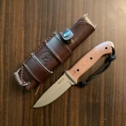 VEND COUTEAU DROIT OUTDOOR BOKER ED MARTIN DESIGN.