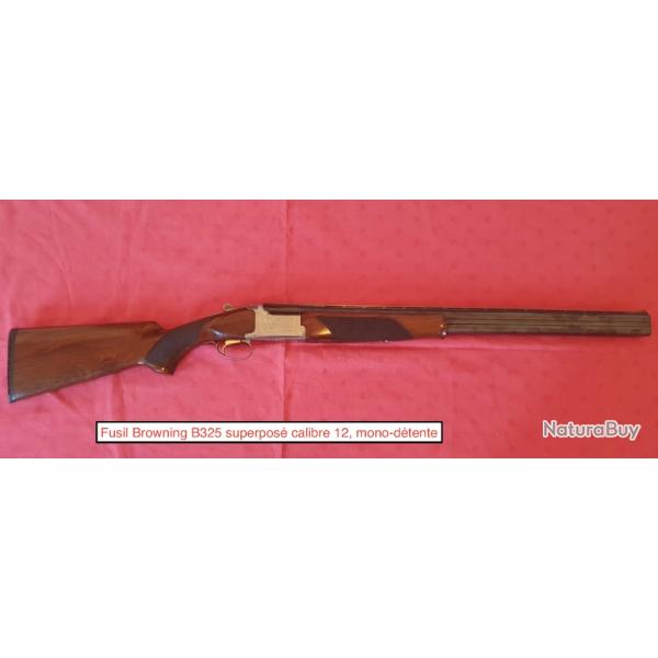 Fusil de chasse Browning B325