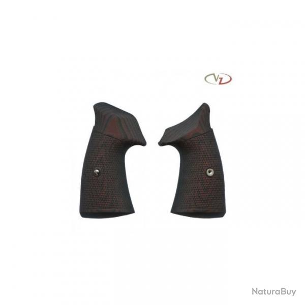 VZ Grips - Poigne pour S&W "K/L Frame" avec poigne Tactical Diamond - Black Cherry