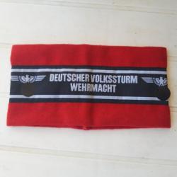 BRASSARD "DEUTSCHER VOLKSSTURM WEHRMACHT"