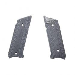 PLAQUETTES RUGER MK-IV GRY/BLK CHECKER G10 TACTICAL 61076