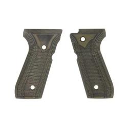 PLAQUETTES BERETTA 92 FS GRN/BLK CHECKER G10 TACTICAL 61080