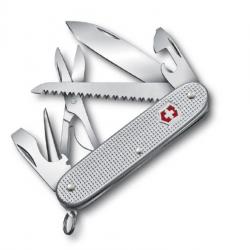 COUTEAU SUISSE VICTORINOX  FARMER X ALOX GRIS 10 FONCTIONS