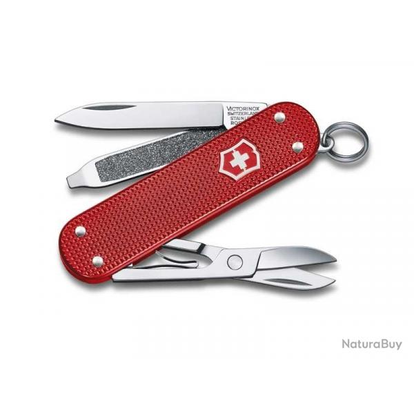 BEL1058 COUTEAU SUISSE VICTORINOX CLASSIC ALOX SWEET BERRY 5 FONCTIONS NEUF