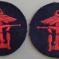 insignes de manches anglais commando opérations combinées Terrain