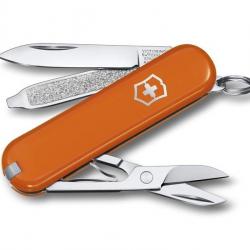 BEL1060 COUTEAU SUISSE VICTORINOX CLASSIC SD MANGO TANGO 7 FONCTIONS NEUF