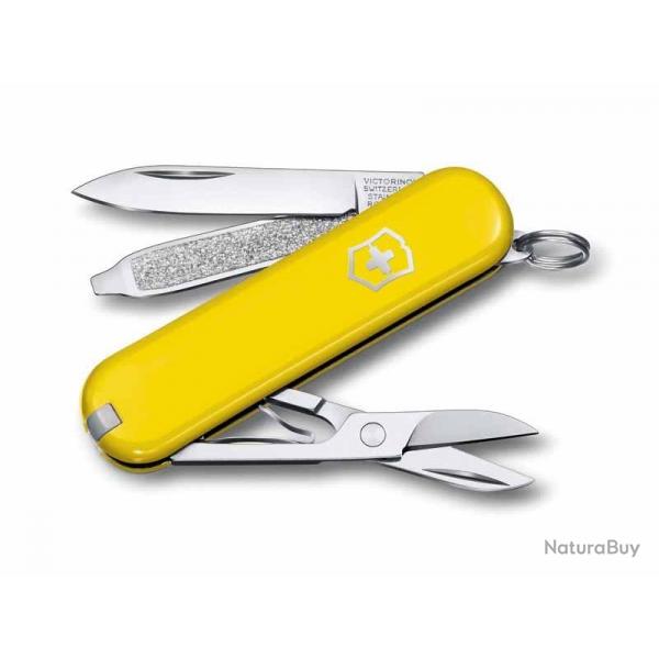 BEL1063 COUTEAU SUISSE VICTORINOX CLASSIC SD SUNNY SIDE 7 FONCTIONS NEUF