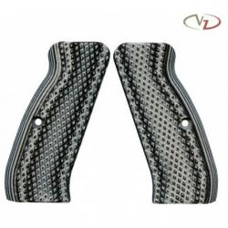 VZ Grips - Poignée pour CZ75 modèle Diamond Back - Full Size - Zebra