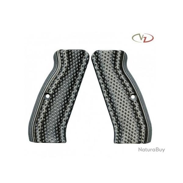 VZ Grips - Poigne pour CZ75 modle Diamond Back - Full Size - Zebra