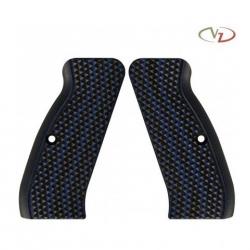 VZ Grips - Poignée pour CZ75 modèle Diamond Back - Full Size - Blue Black