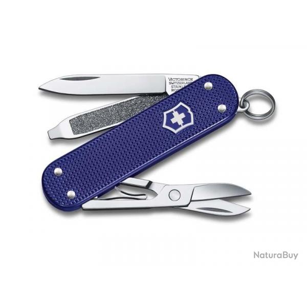 BEL1073 COUTEAU SUISSE VICTORINOX CLASSIC SD NIGHT DIVE ALOX 5 FONCTIONS NEUF