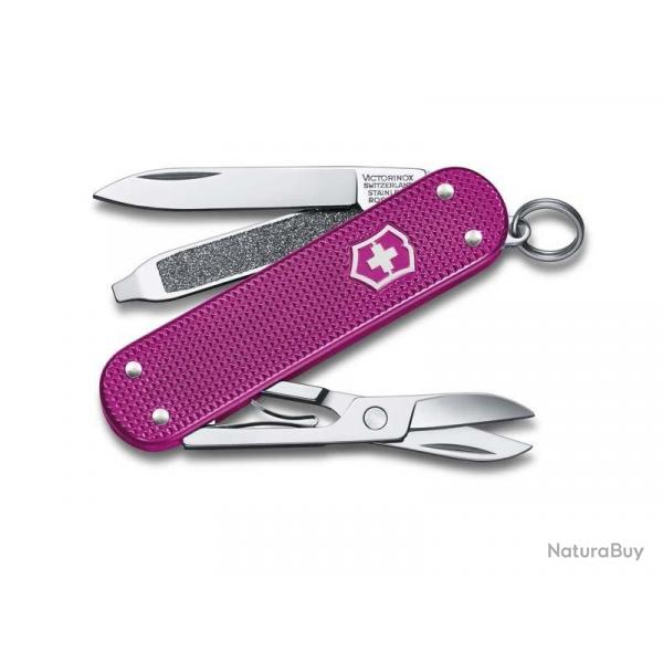 BEL1079 COUTEAU SUISSE VICTORINOX CLASSIC SD FLAMINGO PARTY ALOX 5 FONCTIONS NEUF