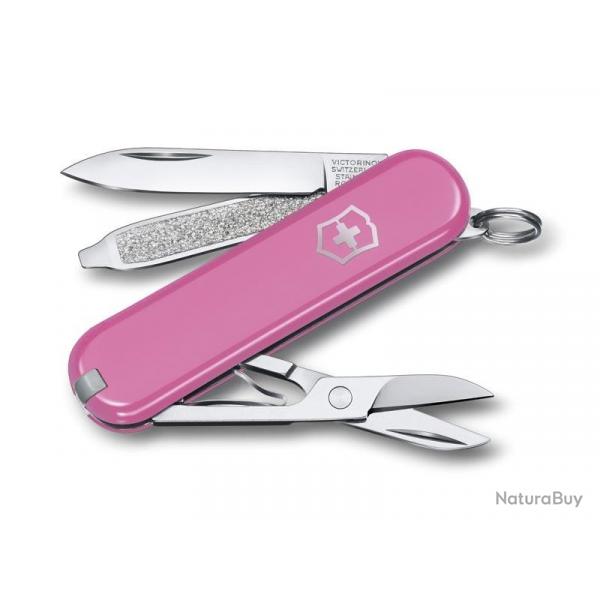 BEL1081 COUTEAU SUISSE VICTORINOX CLASSIC SD CHERRY BLOSSOM 7 FONCTIONS NEUF