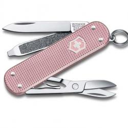 BEL1082 COUTEAU SUISSE VICTORINOX CLASSIC SD COTTON CANDY ALOX 5 FONCTIONS NEUF