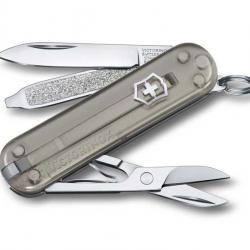 BEL1083 COUTEAU SUISSE VICTORINOX CLASSIC SD MYSTICAL MORNING TRANSLUCIDE 7 FONCTIONS NEUF