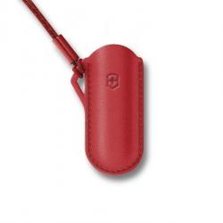 BEL1092 POCHETTE EN CUIR VICTORINOX ROUGE STYLE ICON NEUF