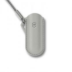 BEL1096 POCHETTE CUIR VICTORINOX CLASSIC SD GRIS MYSTICAL MORNING NEUF