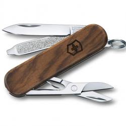 BEL1100 COUTEAU SUISSE VICTORINOX CLASSIC NOYER 5 FONCTIONS NEUF