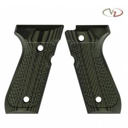 VZ Grips - Poignée pour Beretta 92-96-98 modèle Tactical Slants - Full Size - Dirty Olive