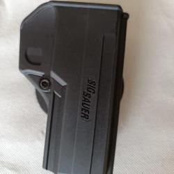 HOLSTER DE CEINTURE AMOVIBLE DROITIER POUR SIG P250  ref:A028