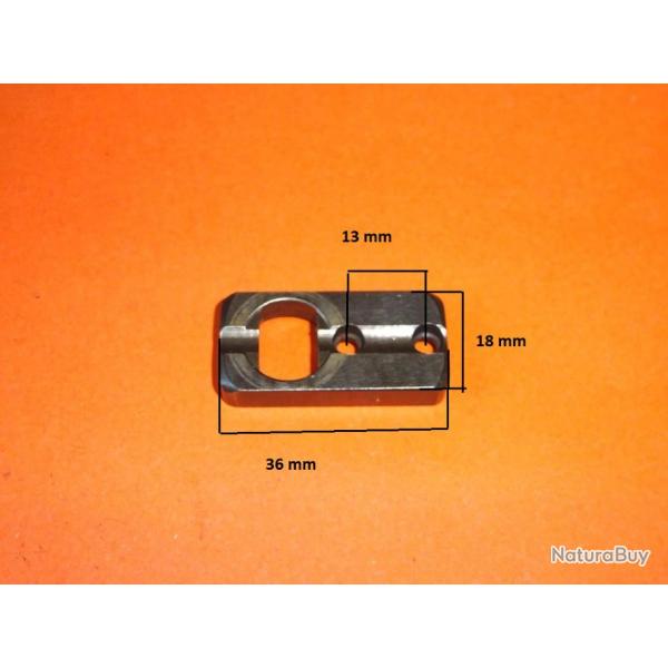 embase acier EAW montage pivot entraxe 13mm - VENDU PAR JEPERCUTE (D23H53)