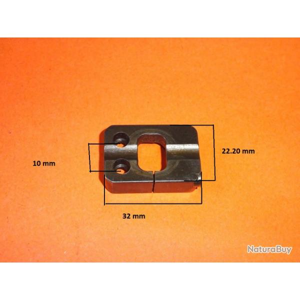 embase acier EAW montage pivot entraxe 10mm - VENDU PAR JEPERCUTE (D23H54)