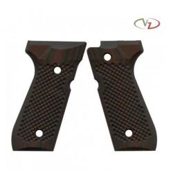 VZ Grips - Poignée pour Beretta 92-96-98 modèle GolfBall - Full Size - Black Cherry