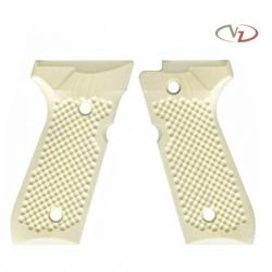 VZ Grips - Poignée pour Beretta 92-96-98 modèle GolfBall - Full Size - Ivory