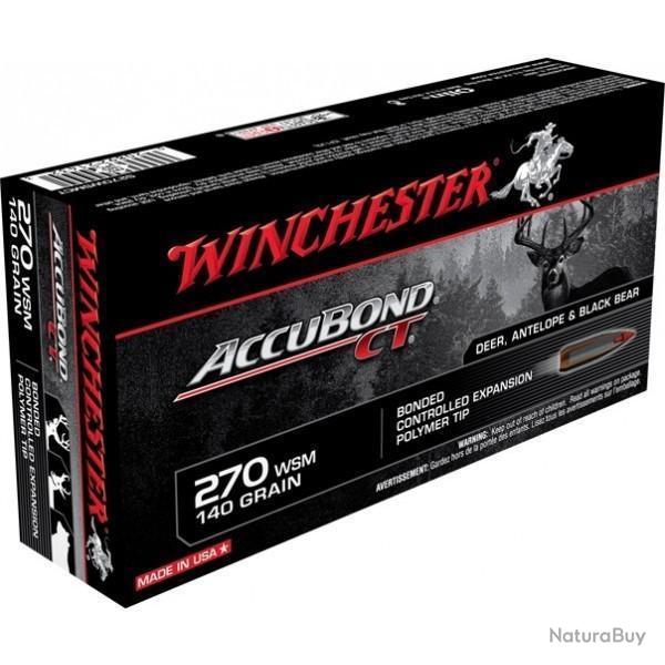 Balle Munitions WINCHESTER 300wm Accubond CT 300wm 180gr 11.66g par 60