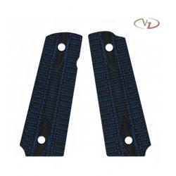 VZ Grips - Poignée pour 1911 modèle Double Diamond - Profil Standard - Blue Black