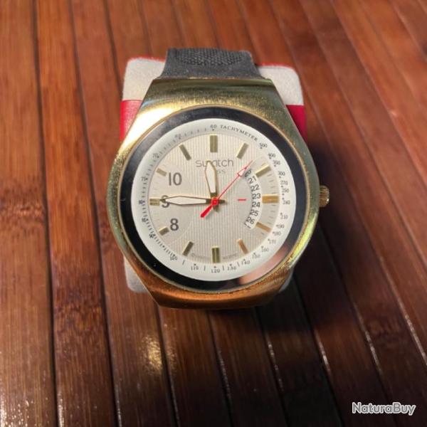 MONTRE TACHYMTRE SUISSE SWATCH -