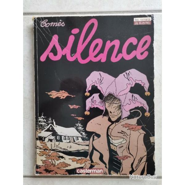 BD Silence par Coms aux Editions Casterman