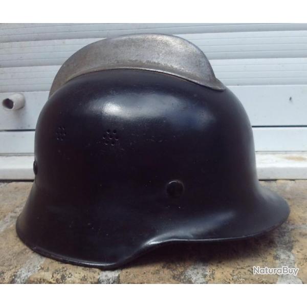 Casque Pompiers M1934-avec Cimier