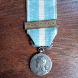 Médaille coloniale maroc