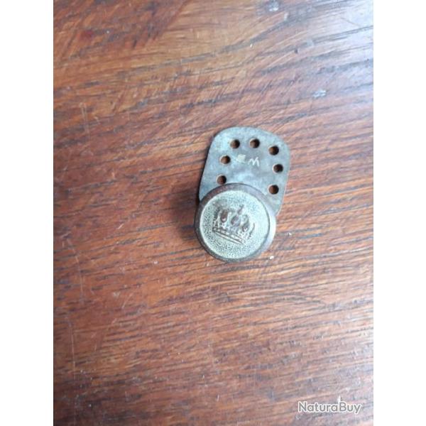 Bouton de vareuse allemand ww1