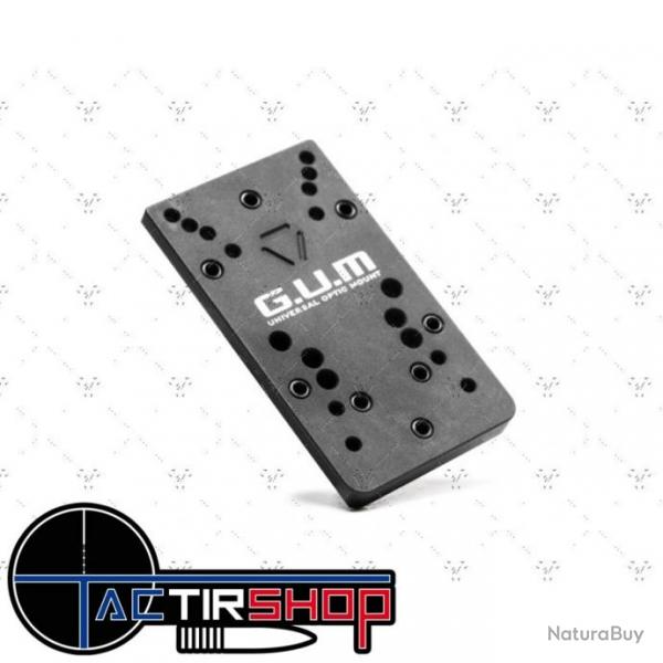 Plaque adaptatrice point rouge universelle Strike Industries G.U.M. Version 2 pour GLOCK(TM)