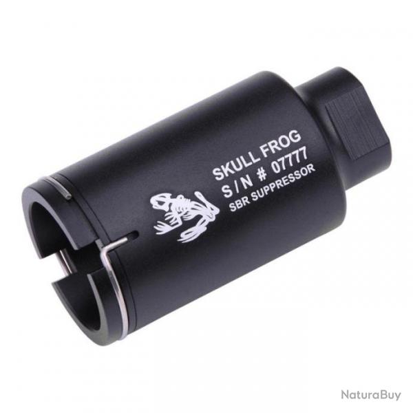 Cache Flamme Type Noveske : Skull Frog (101 Inc) Noir