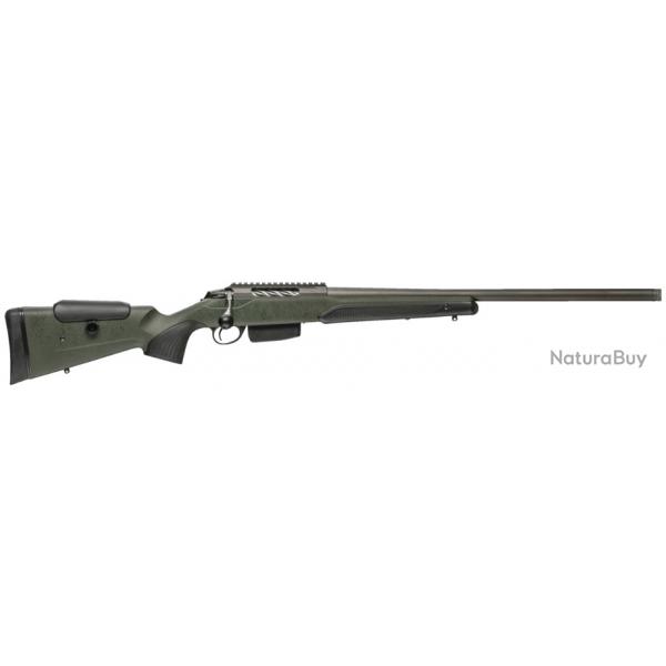 CARABINE TIKKA T3X SUPER VARMINT TUNGSTEN CERAKOTE VERT 6,5 CREEDMOOR 60CM CANON FILET 5/8x24