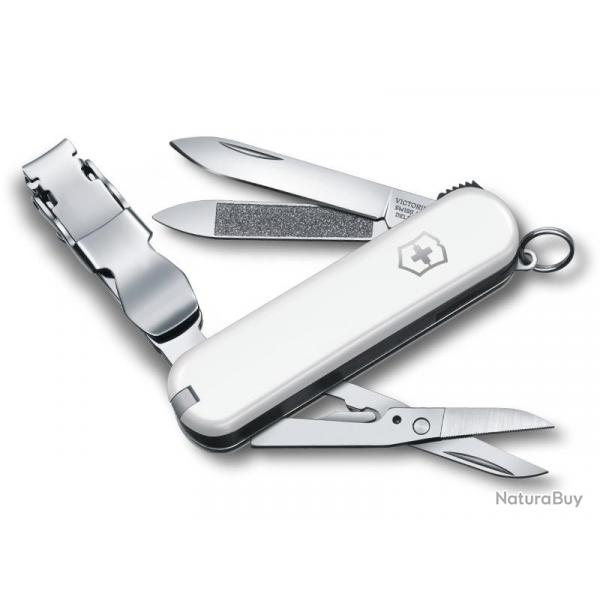 BEL1111 COUTEAU SUISSE VICTORINOX NAILCLIP 580 8 FONCTIONS NEUF