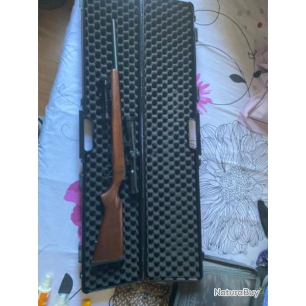 Vends CZ 455 trs peu servi LR22 avec lunette et mallette et quipe de bipied