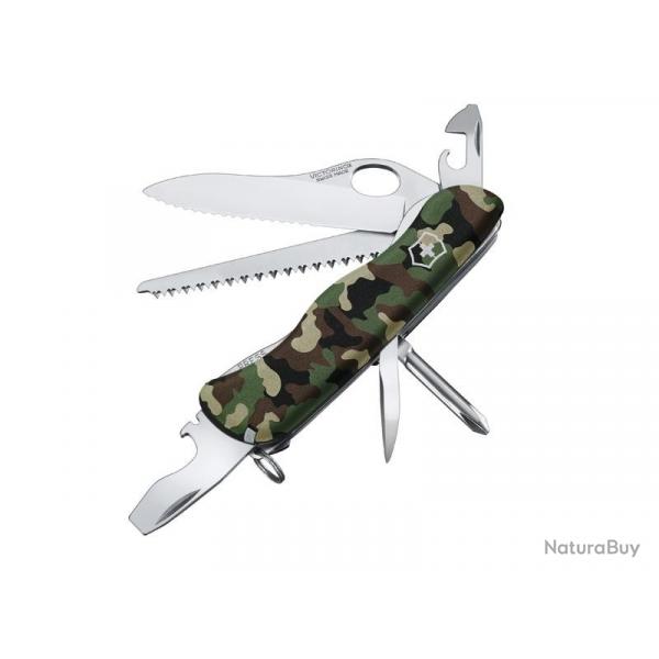 BEL1117 COUTEAU SUISSE VICTORINOX TRAILMASTER CAMO 12 FONCTIONS NEUF